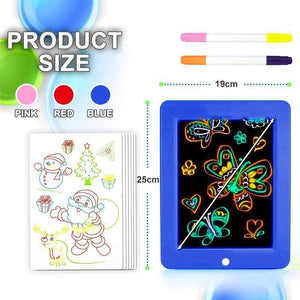 3D LED Luminous Magic Drawing Pad Toys - Image 3
