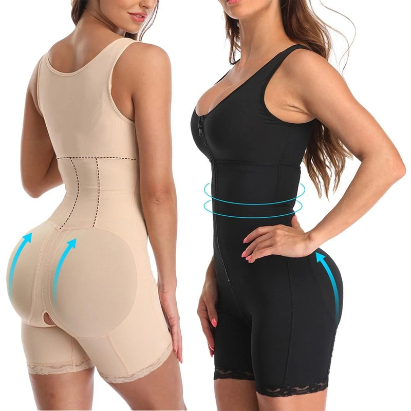Women's Zipper Slimming Bodysuit Shapewear - Image 6