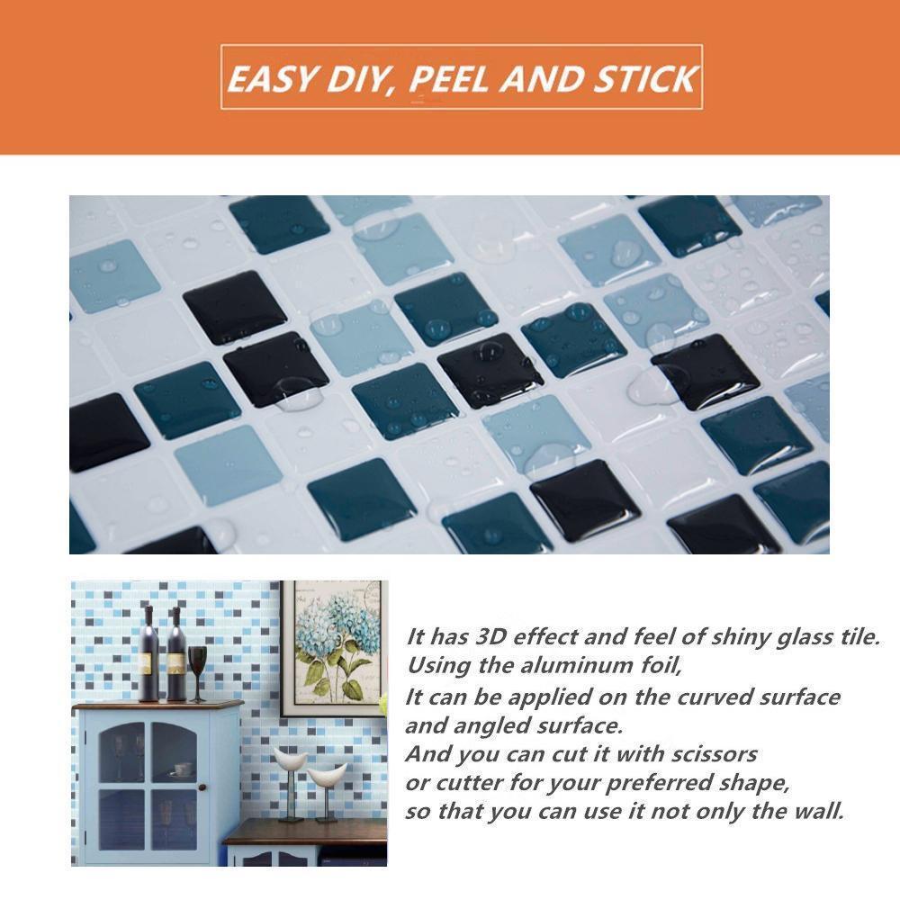 3D Mosaic Tile Self-adhesive Stickers - Image 8