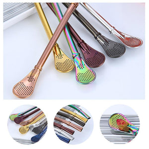 Coffee Spoon Stainless Steel Drinking Straw - Image 7