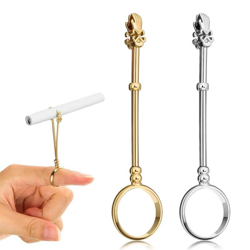 Adjustable Cigarette Holder Ring - Image 2