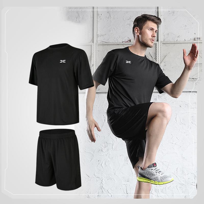 Men tight-fitting short-sleeved sportswear - Image 2