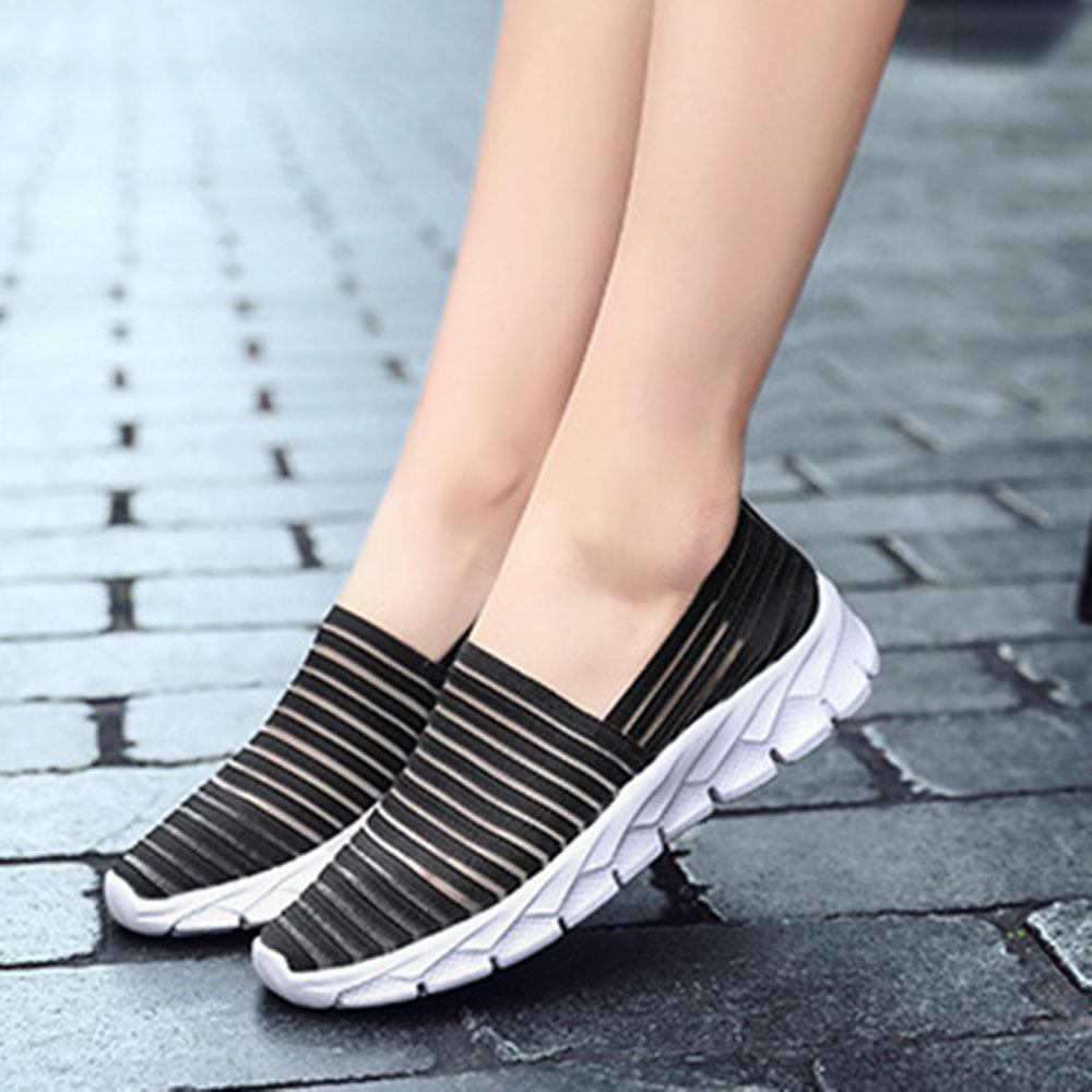 Breathable Hollow Mesh Sneakers - Image 6