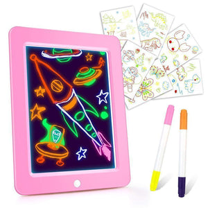 3D LED Luminous Magic Drawing Pad Toys - Image 7