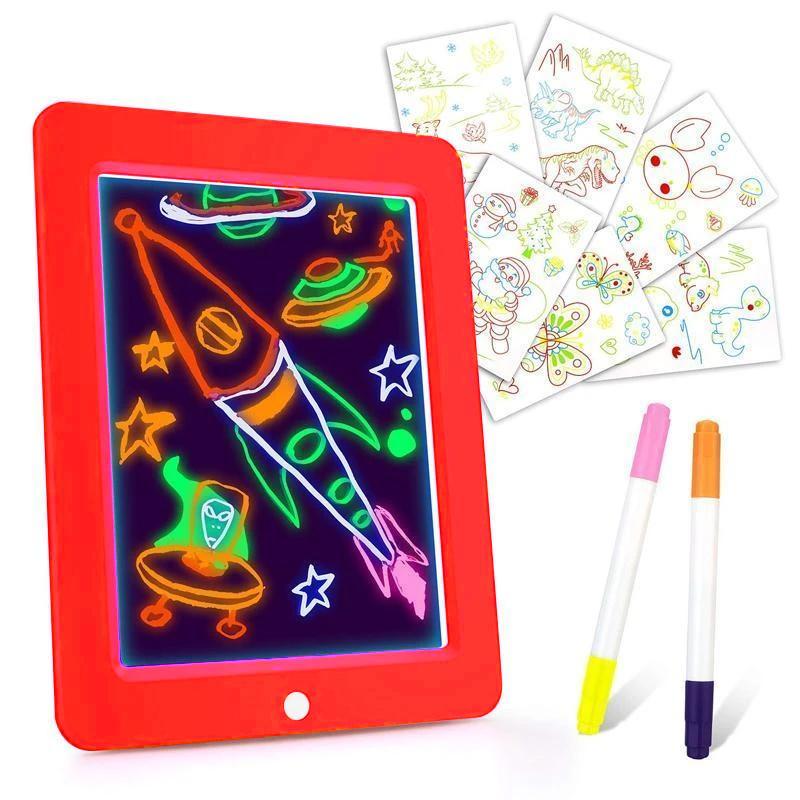 3D LED Luminous Magic Drawing Pad Toys - Image 6