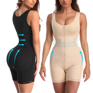 Women's Zipper Slimming Bodysuit Shapewear - Image 7